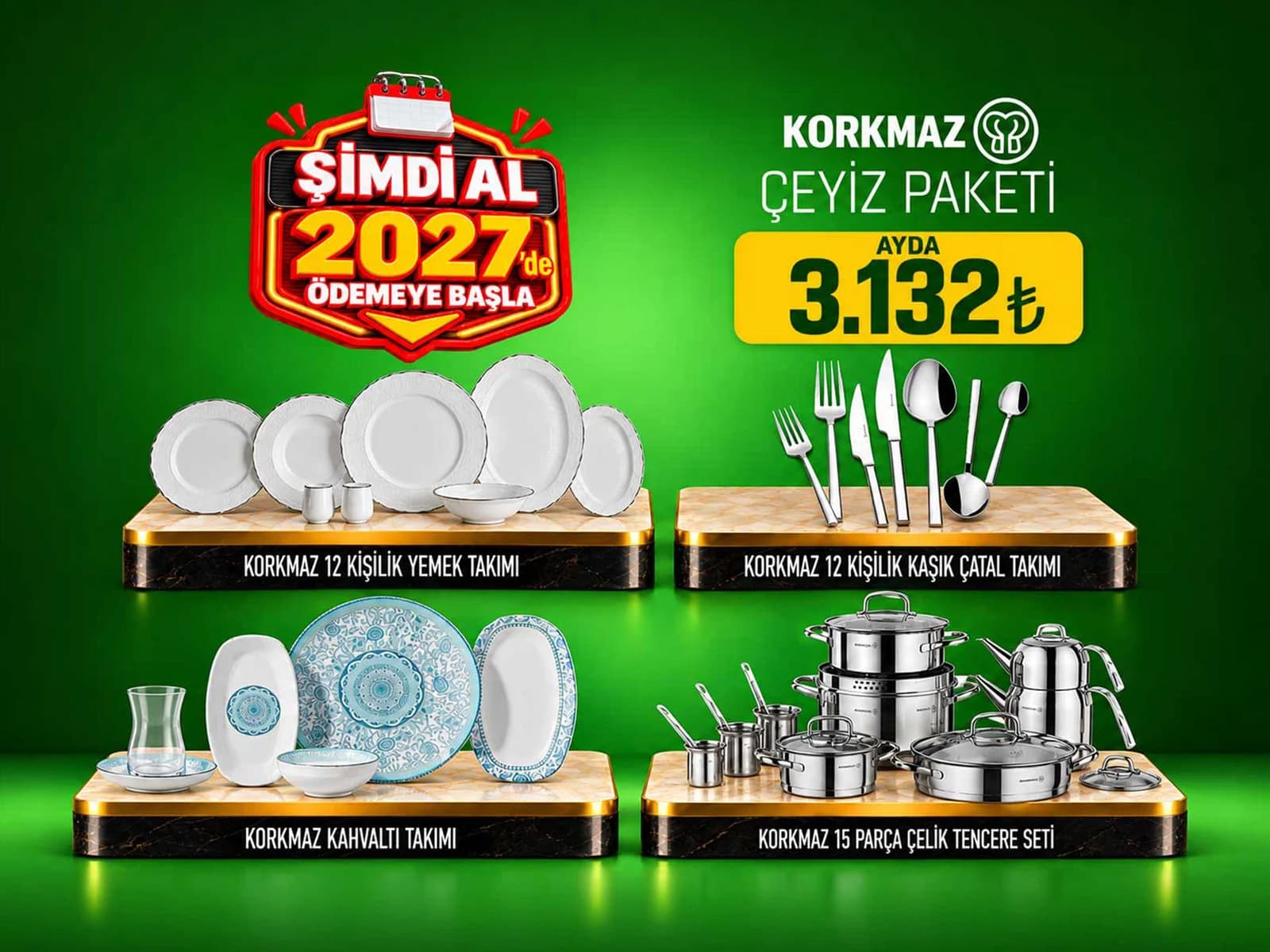 Korkmaz Çeyiz Paketi