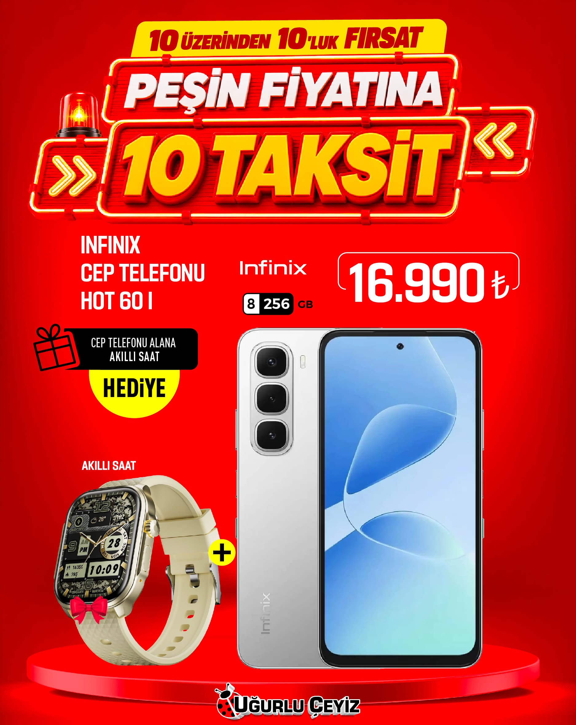Infinix Cep Telefonu Hot 60 I Silver 8/256