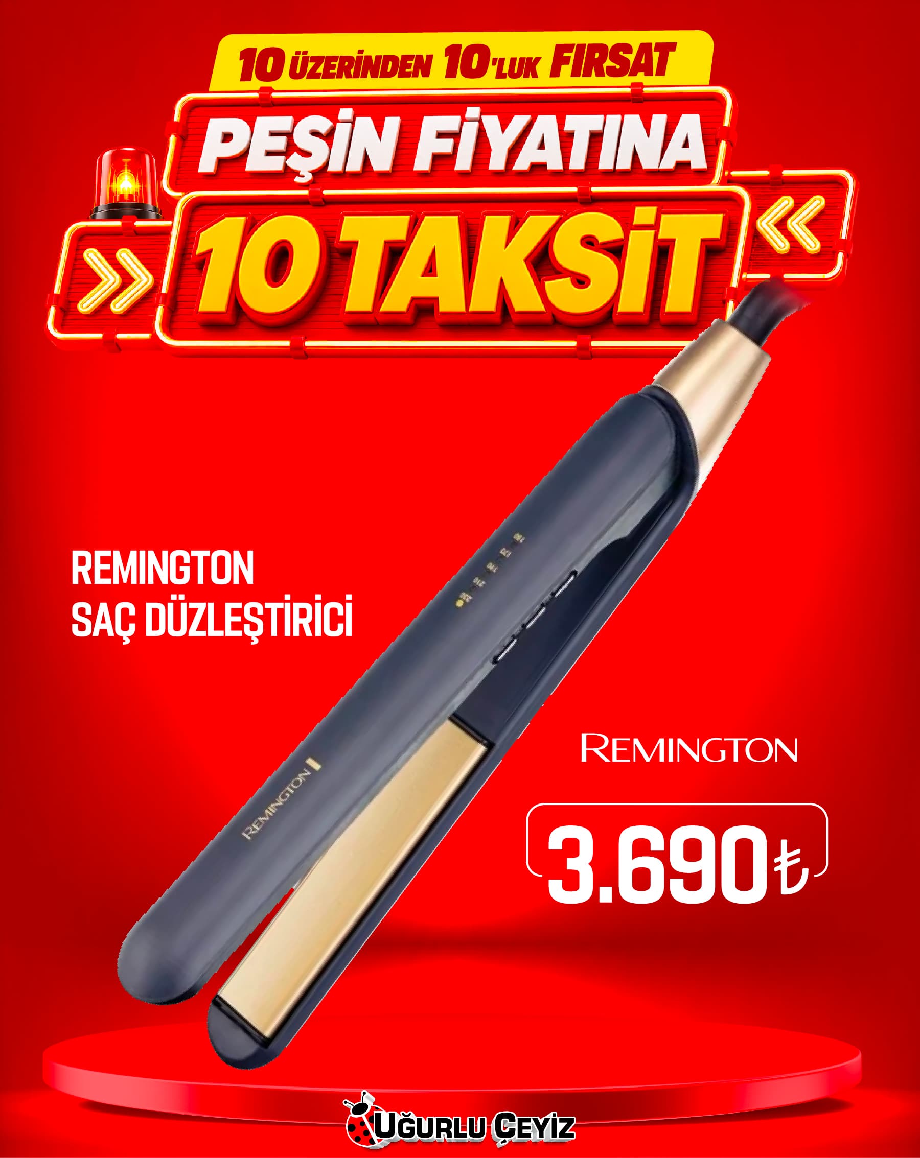 Remington Saç Düzleştirici S 5805 E 51 Sapphire Luxe Straightener