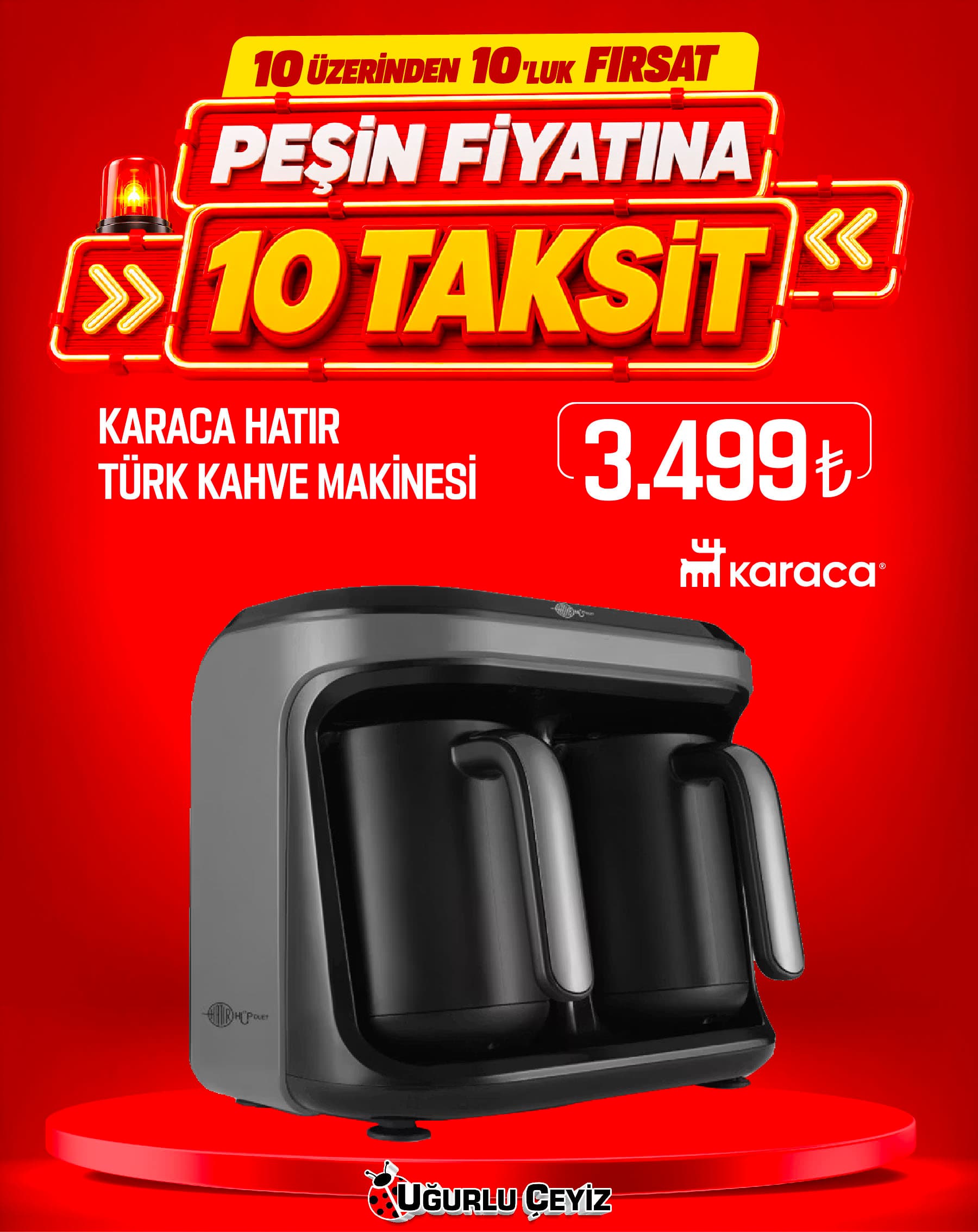 Karaca Kahve Makinesi Hatir Hup Duet Aroma Rose Gold