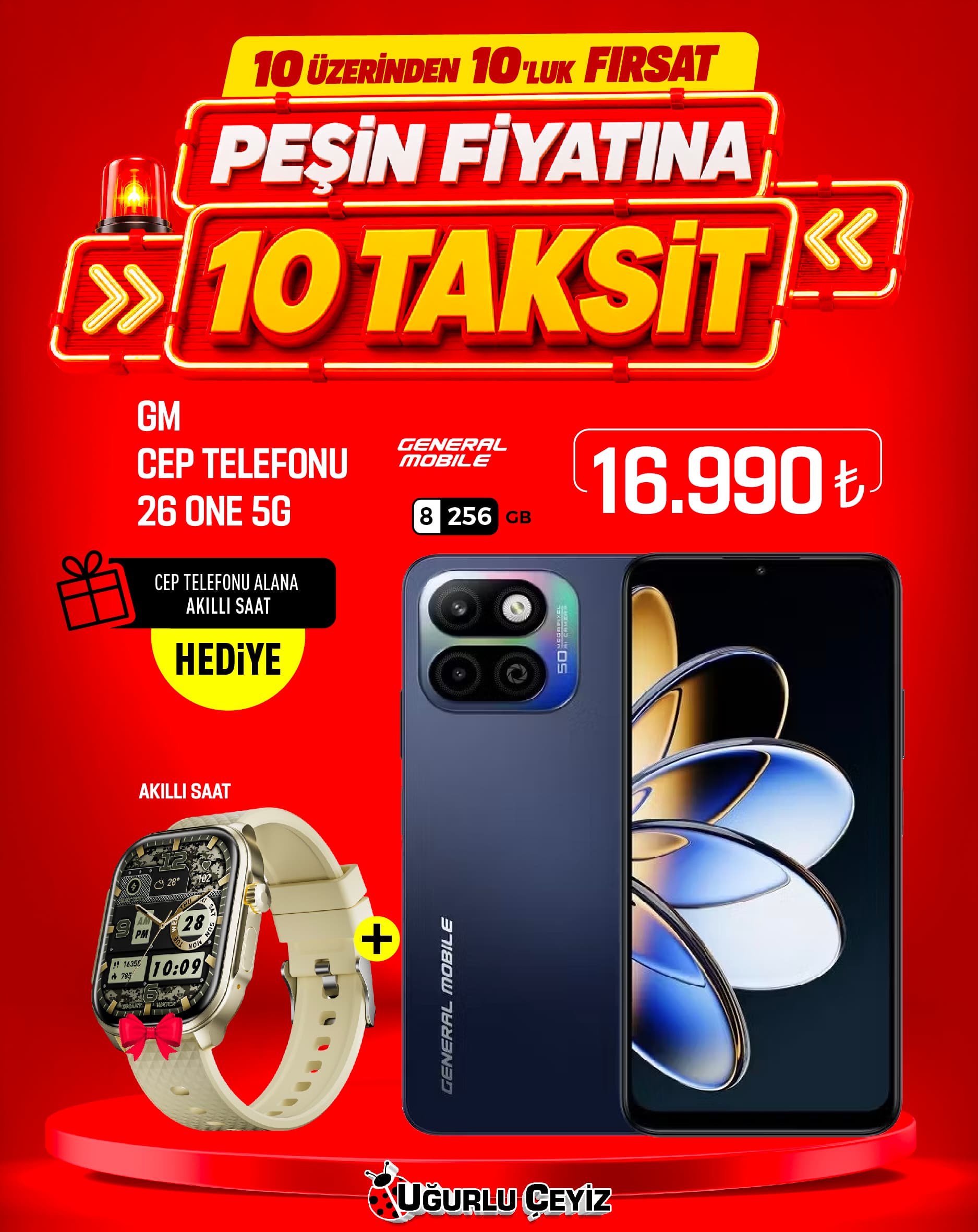 Gm CEP Telefonu 26 ONE 5G Blue 8 256