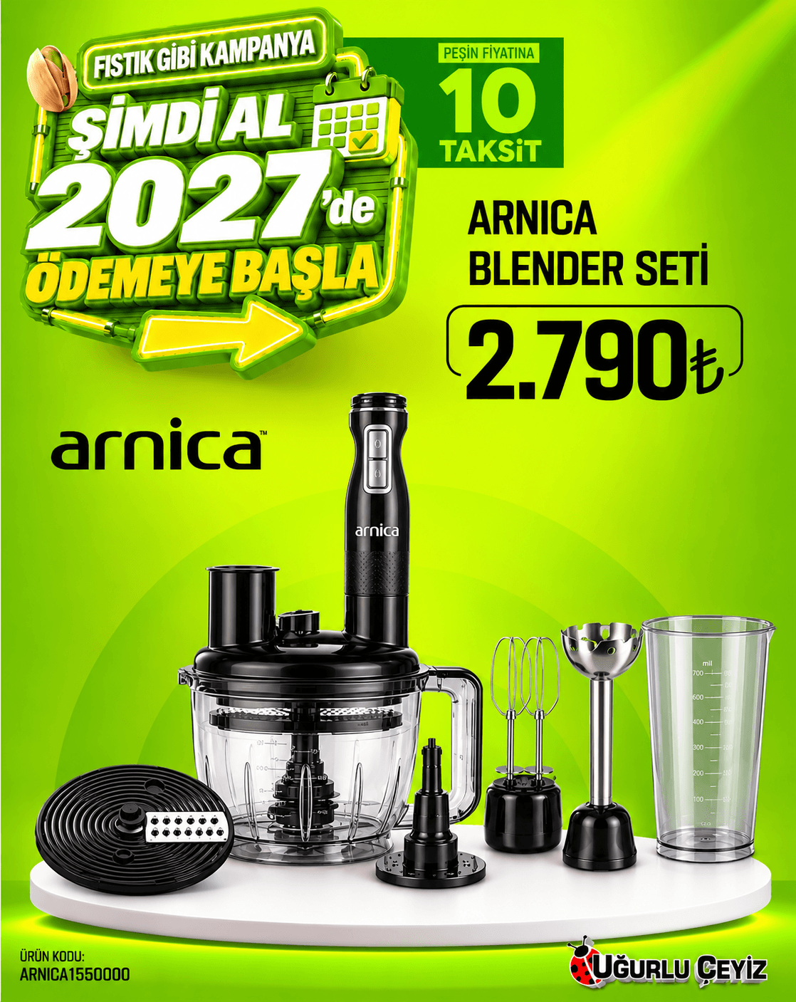 Arnica Blender Seti Riva GH21488