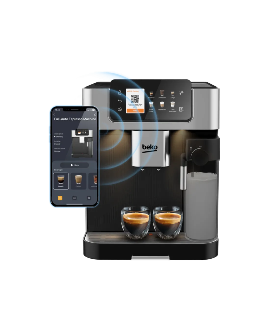 Beko Tam Otomatik Espresso Makinesi CEG 7304 X - 1. görsel