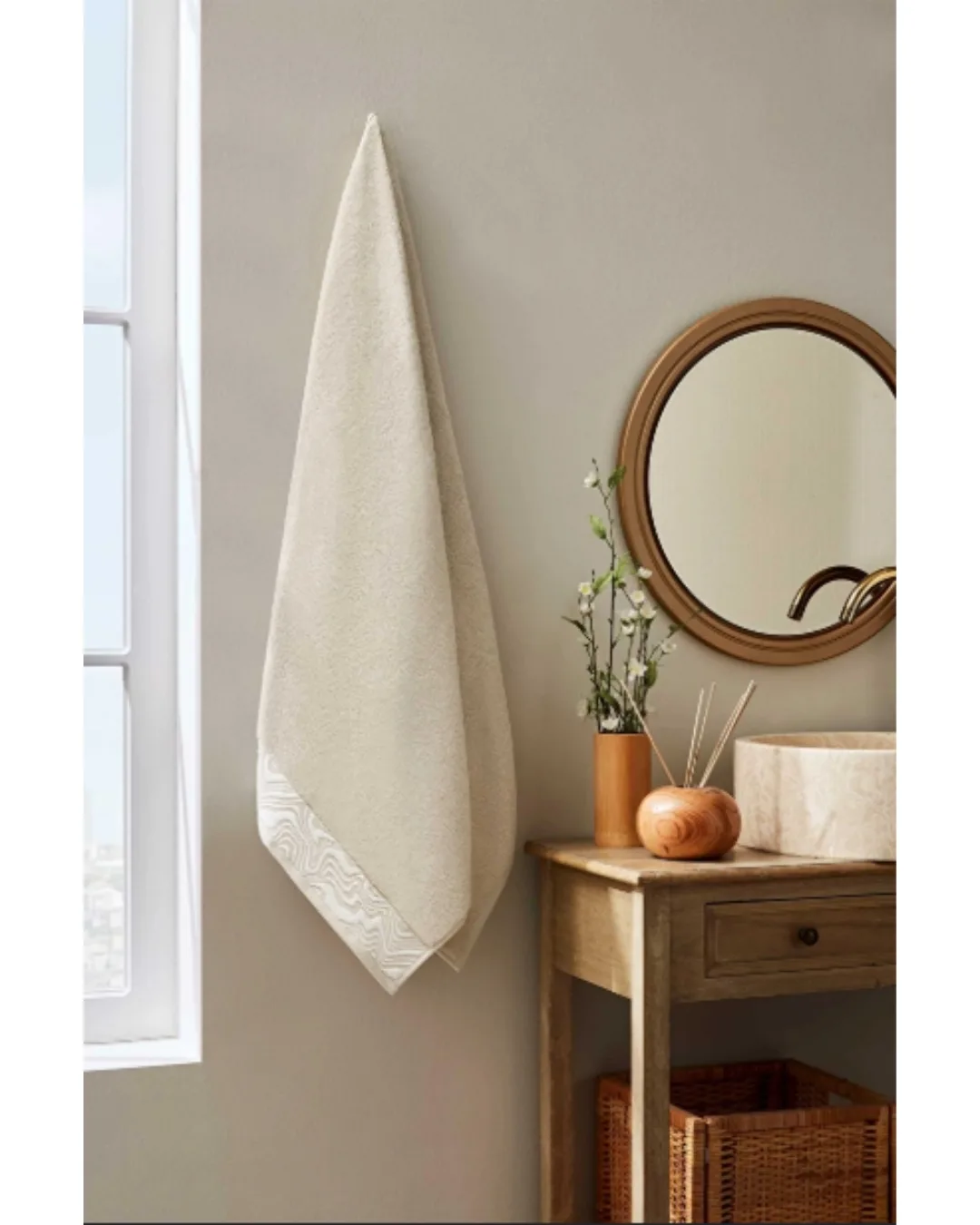 Ozay Banyo Havlusu 70*140 Asorti