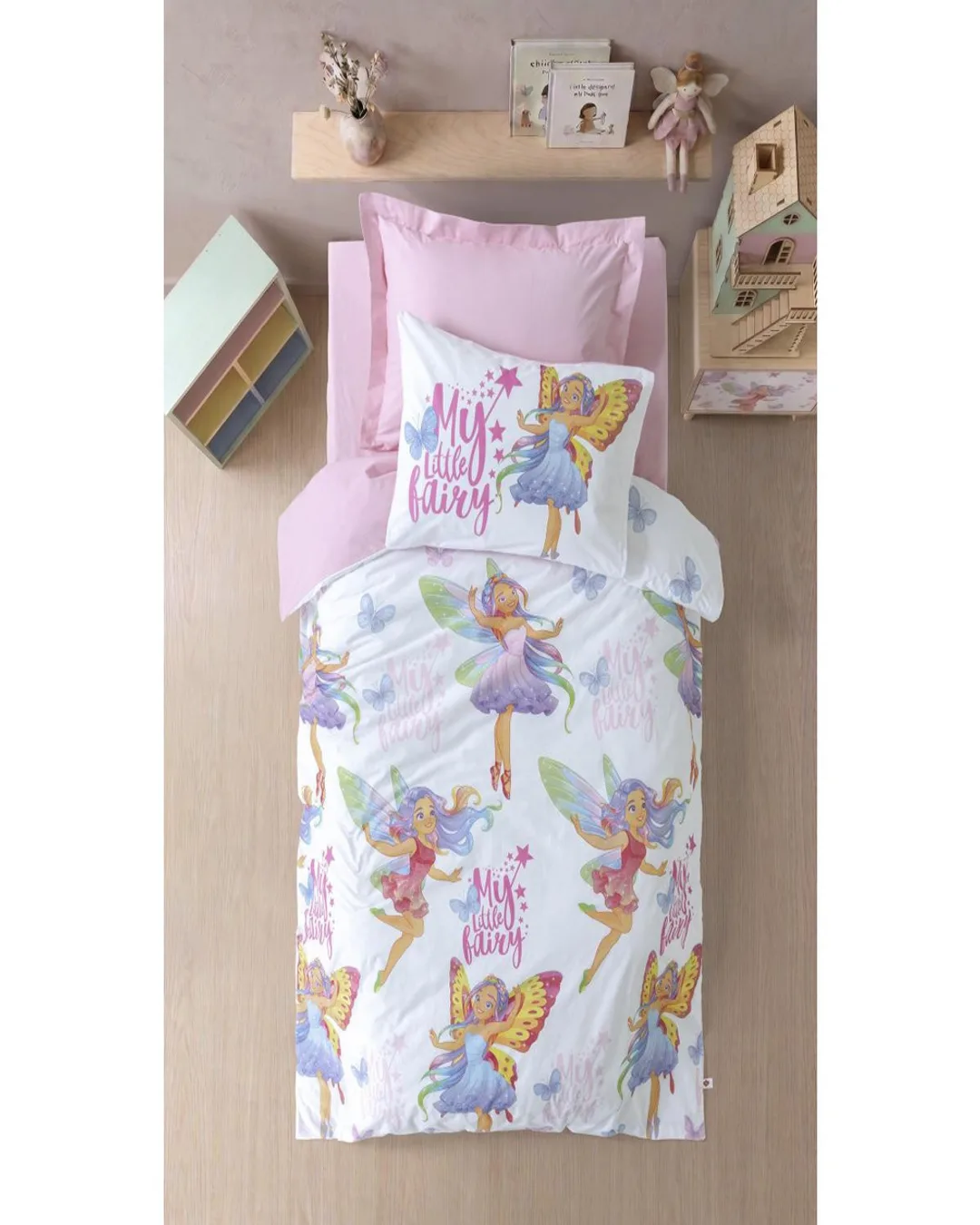Cotton Box Uyku Seti Tek Kisilik Junior Rnf Twila Pembe