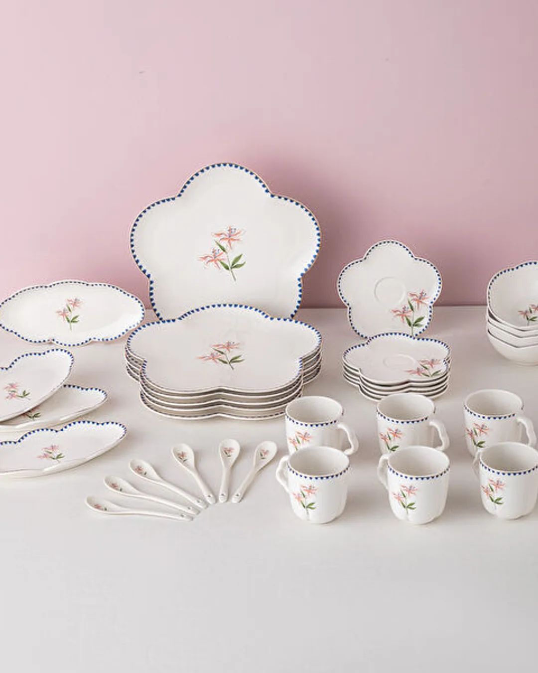 Emsan Kahvaltı Set 32 Parça Lilium