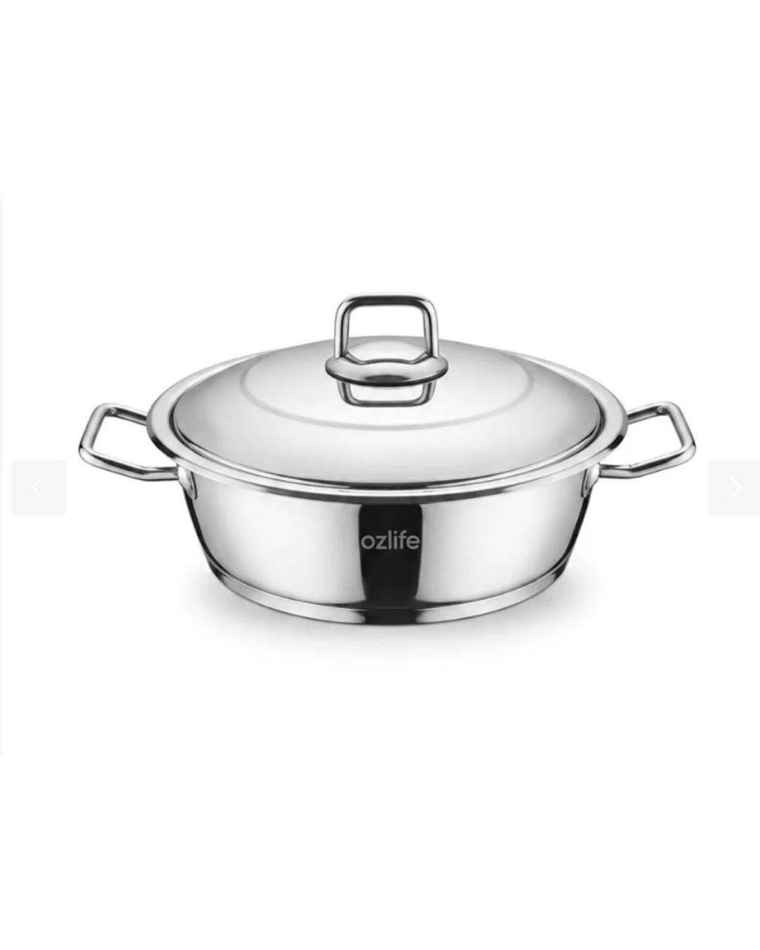 Özlife 34*23 Cm Tencere Çelik Kapak Sade Kros Tc 4076