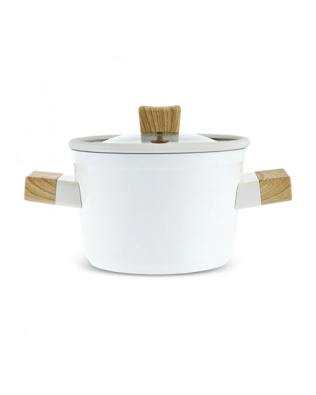 Karaca 14 Cm Tencere Swiss Crystal Creamy Wood - 1. görsel
