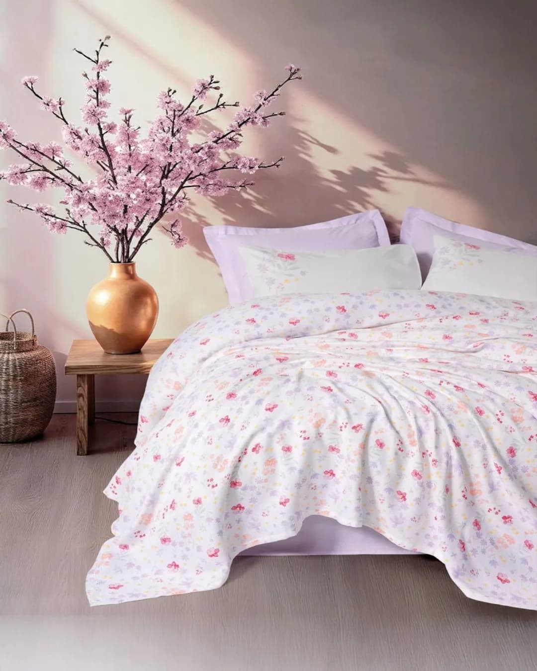 Cotton Box Pike Takımı Çift Kişilik Estiva Winsome Lila