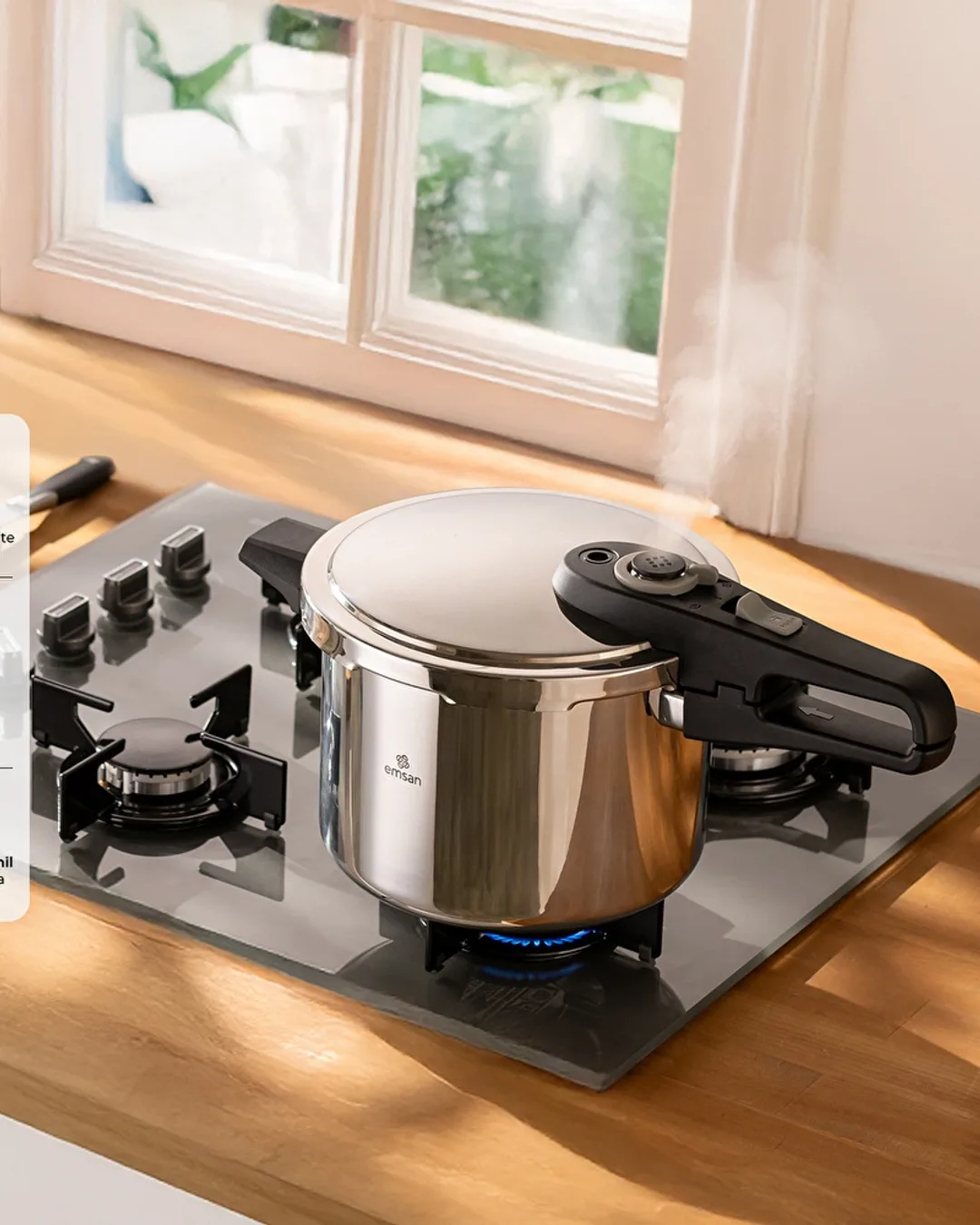 Emsan Fast Cooker 6 Litre Düdüklü Tencere