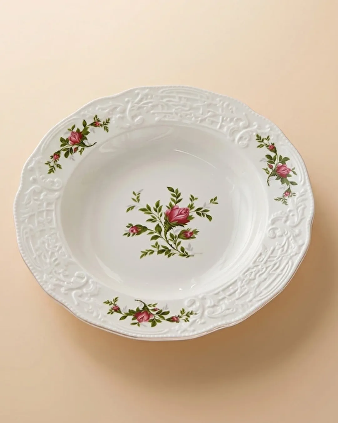 Karaca Vintage Rose Çukur Tabak - 1. görsel
