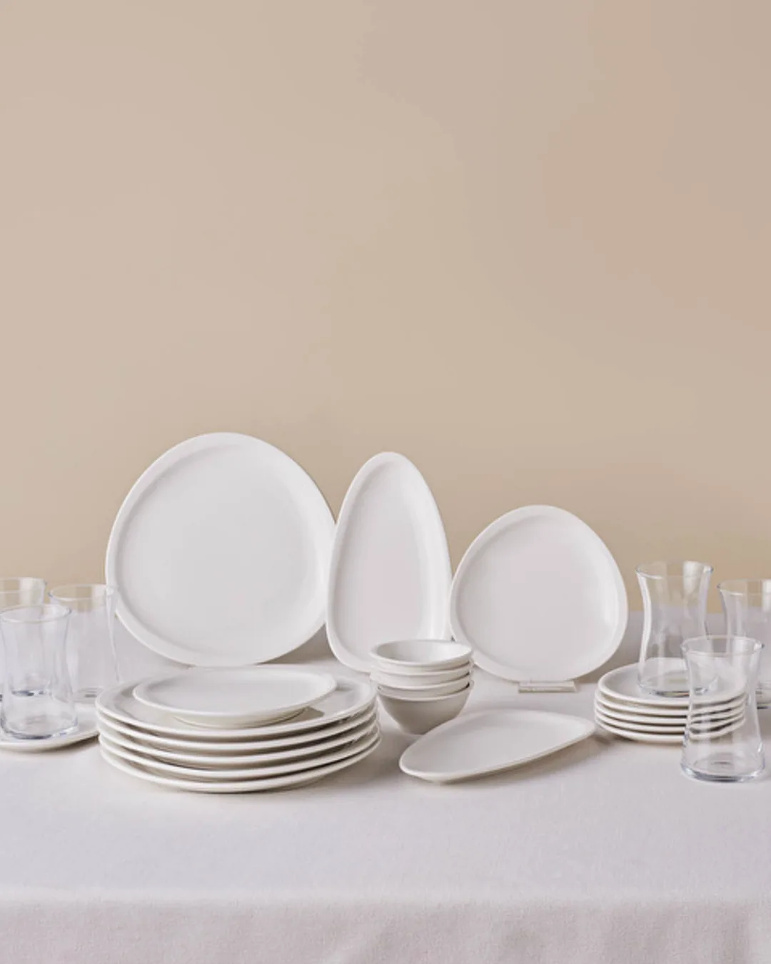 Karaca Kahvaltı Set 26 Parça Rnd Cosima Beyaz