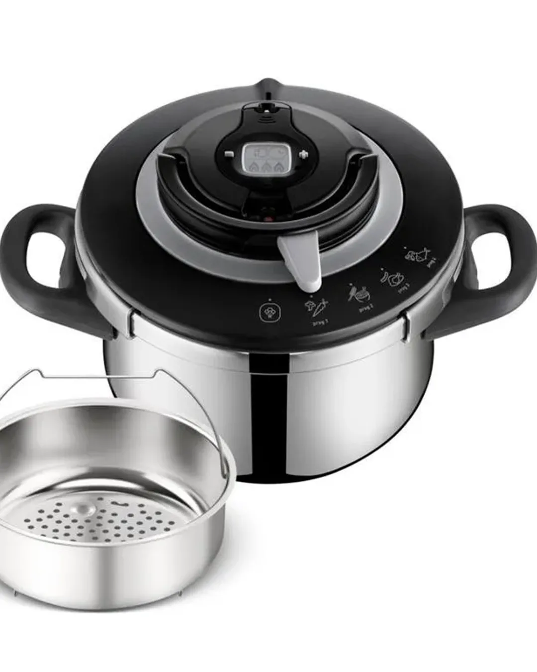 Tefal Clipso+ Chef 4 Programlı 4,5 Litre Düdüklü Tencere 1510002661 - 1. görsel