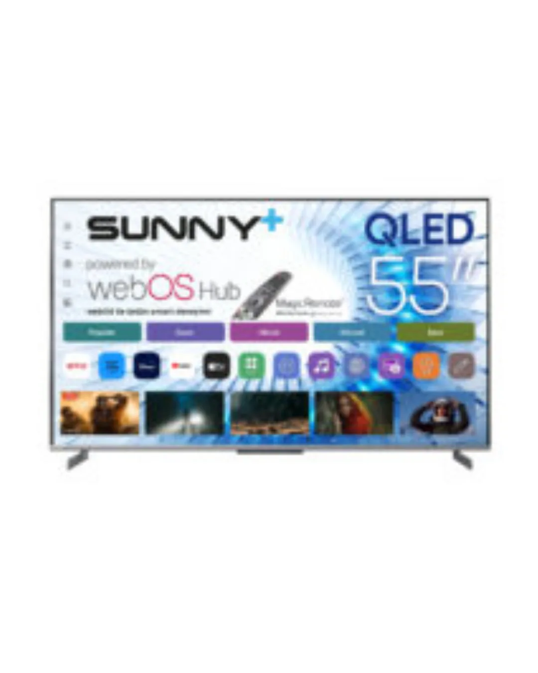 Sunny 55 İnç 140 Ekran Plus LED TV SN55LEDS-W03M Televizyon