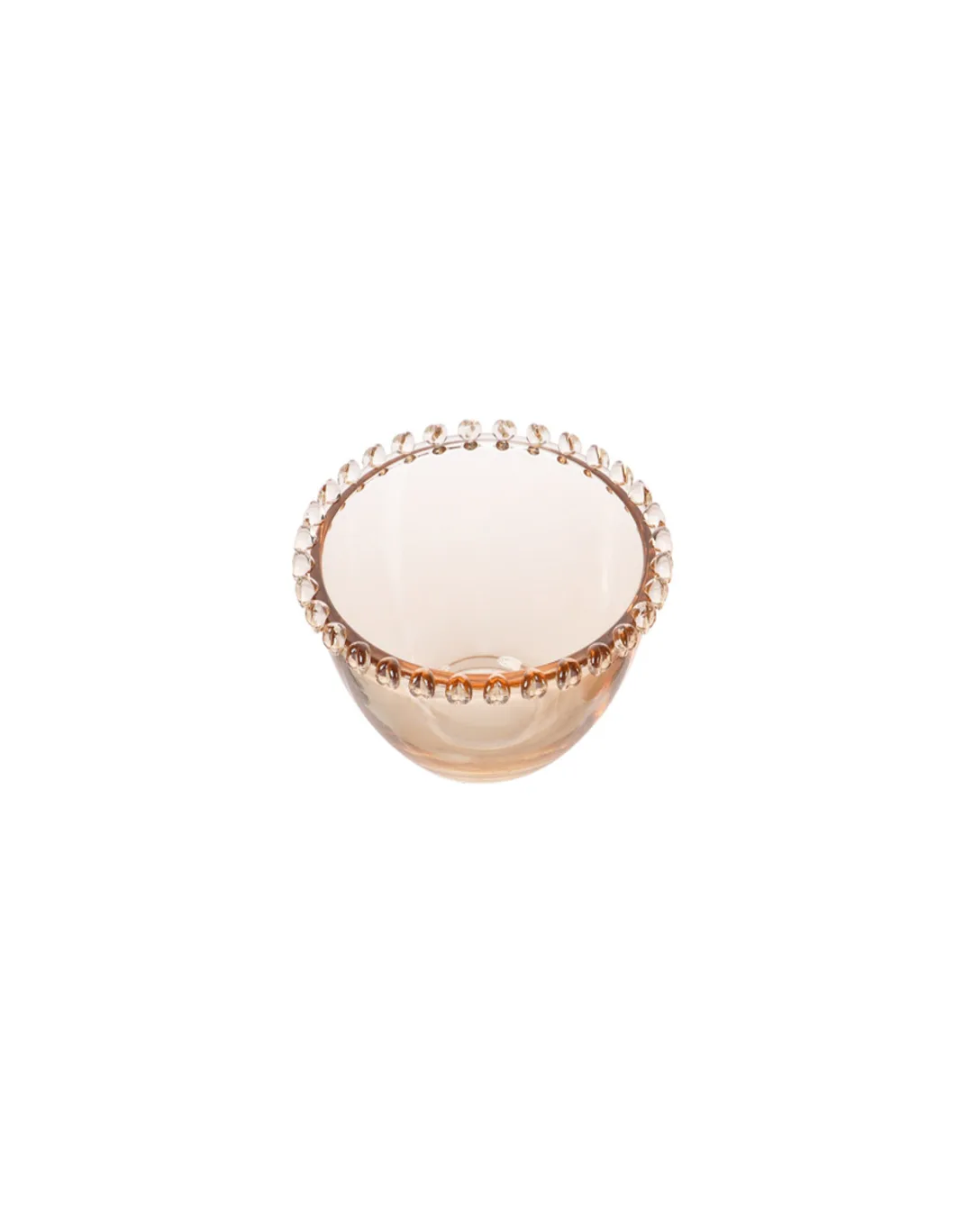 Karaca Kase Cam 13 Cm Glory Amber