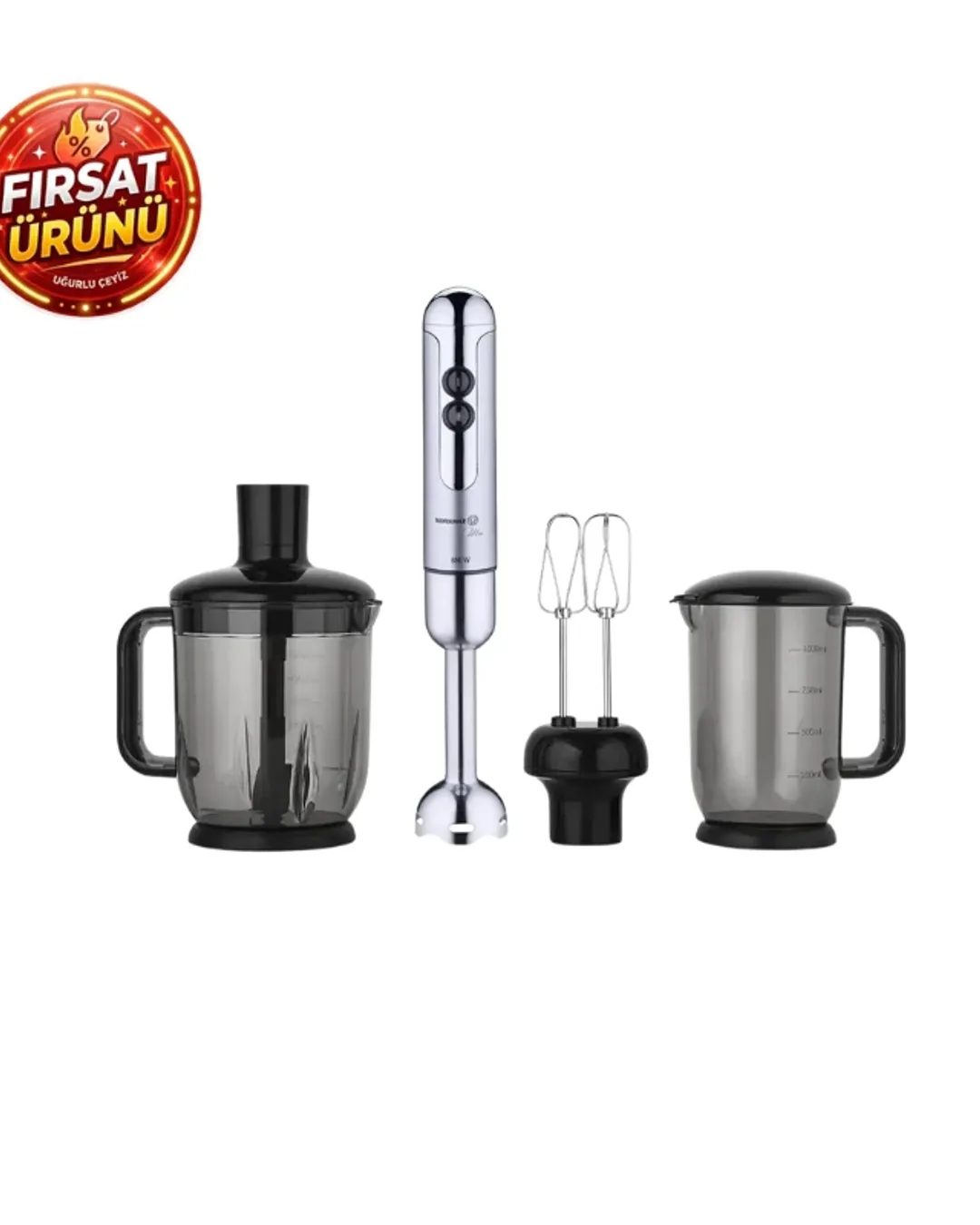 Korkmaz Blendir Set Mega INOX A 447 16