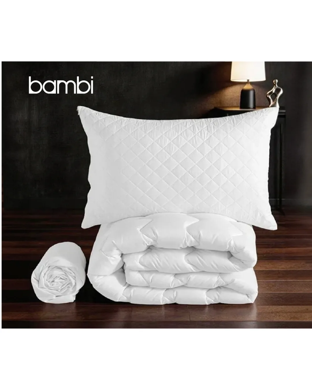 Bambi Uyku Seti Çift Kişilik Mogy Soft Bm 9924007 X - 1. görsel