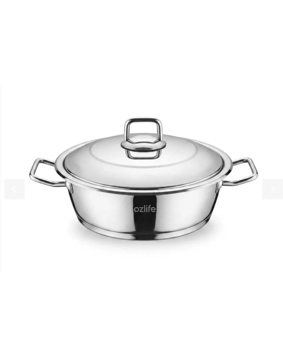Özlife 40*26 Cm Tencere Çelik Kapak Sade Kros Tc 4078
