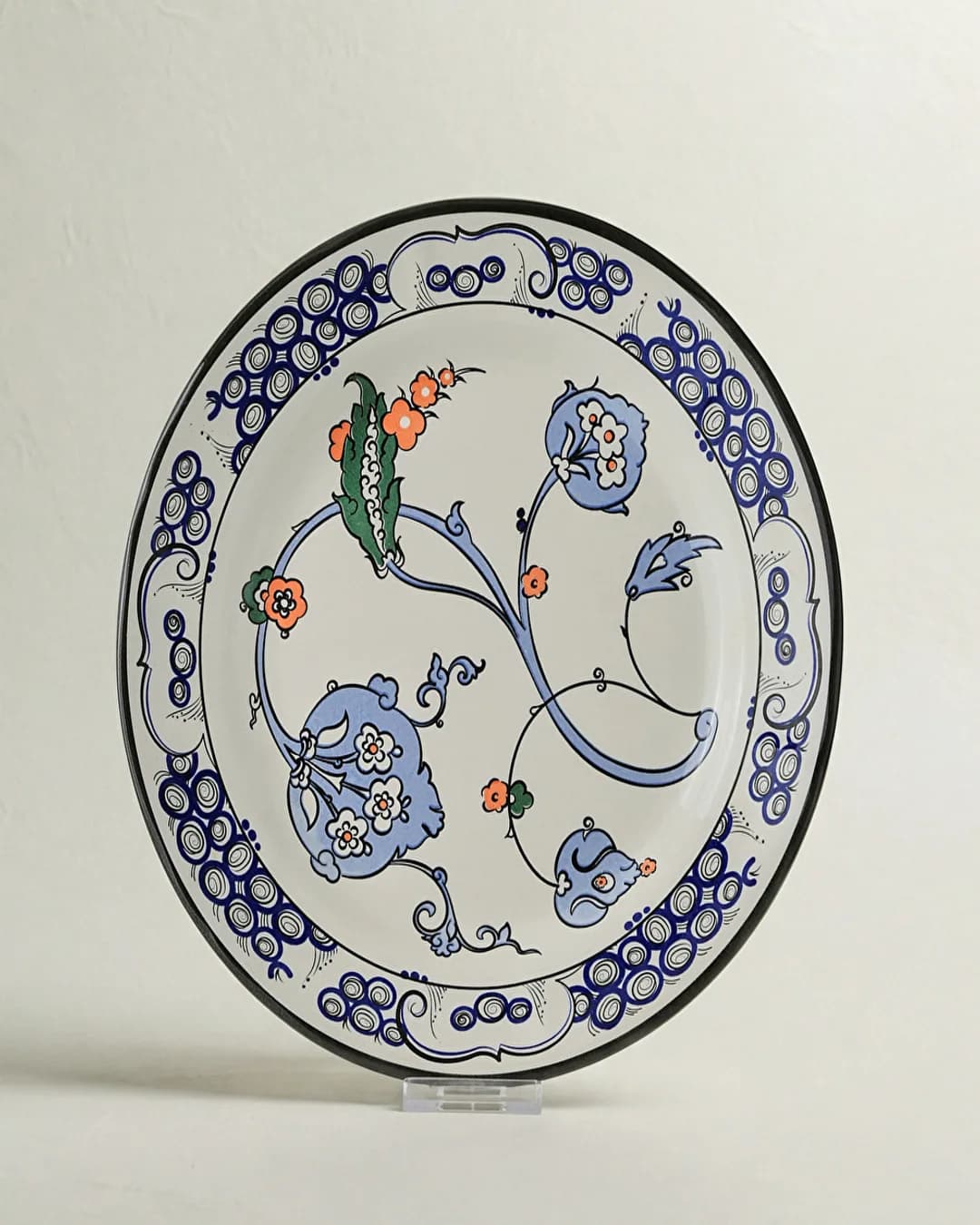 Karaca 26 Cm Servis Tabak Iznik Serisi Hatai Multicolor
