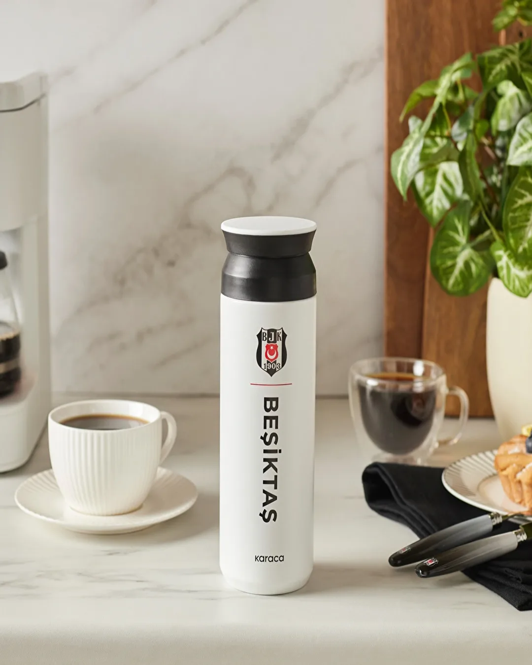 Karaca Termos 500 Ml Besiktas X Logo