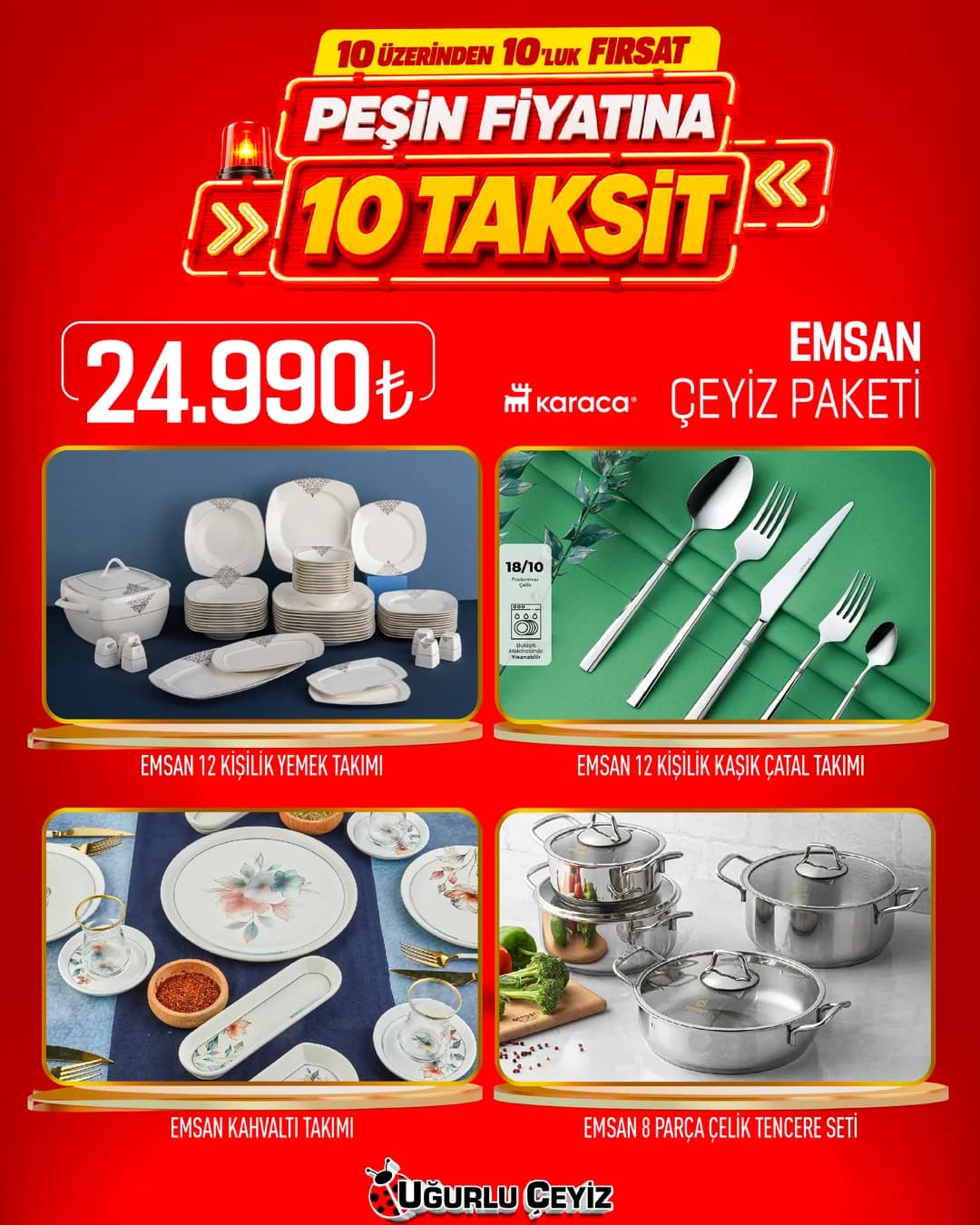 EMSAN TRİO PAKETİ