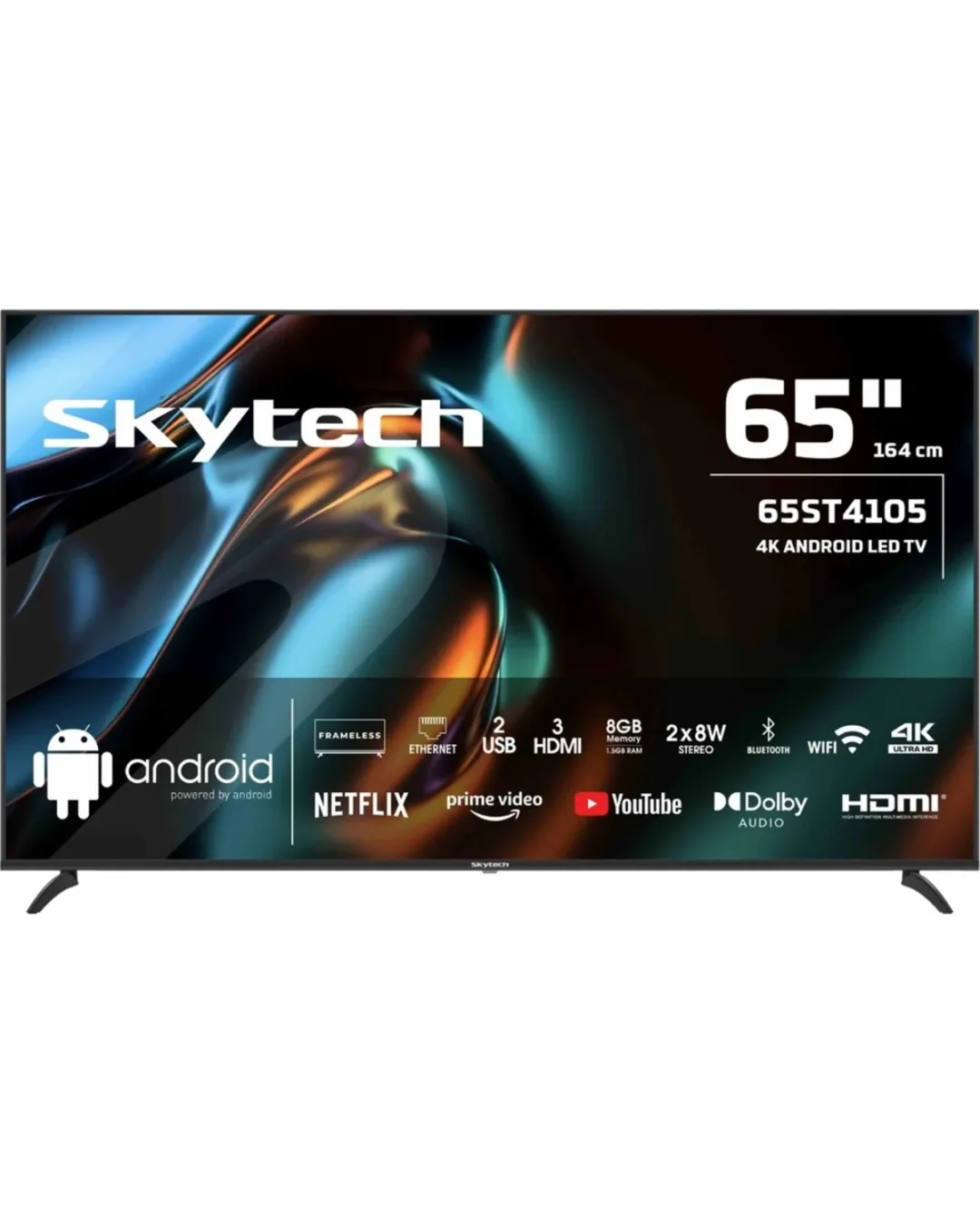 Skytech 65 İnç 165 Ekran LED TV 65ST4105 Televizyon - 1. görsel