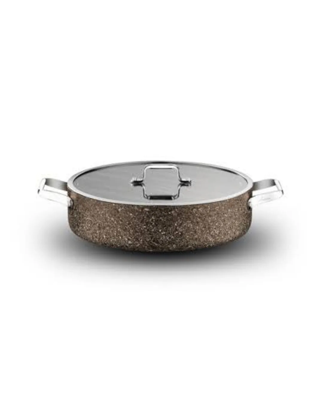 Brioni Tencere 30 cm Basık Stone AGE Terra SHT 126