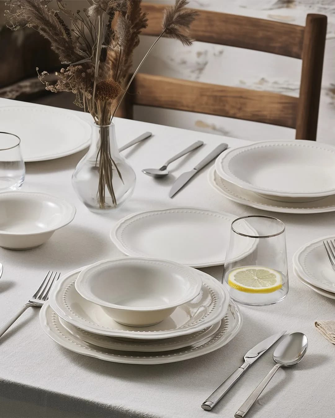 Aryildiz Yemek Takimi 24 Parça Via 153 Ar 305010 - 1. görsel