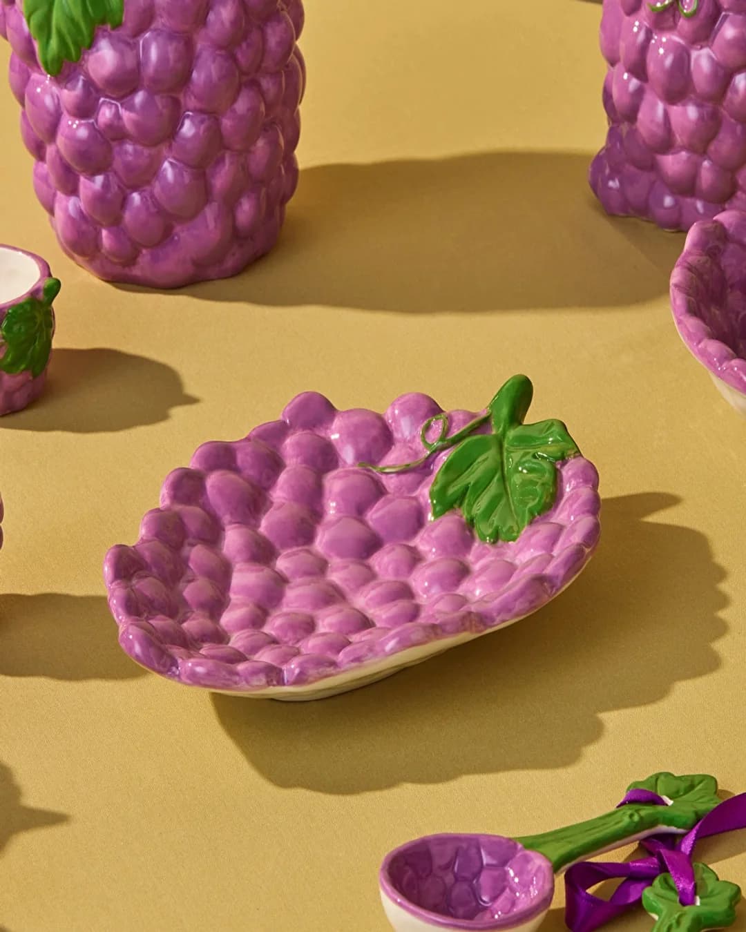 Karaca Pasta Tabagi 21 Cm Grape Mor - 1. görsel